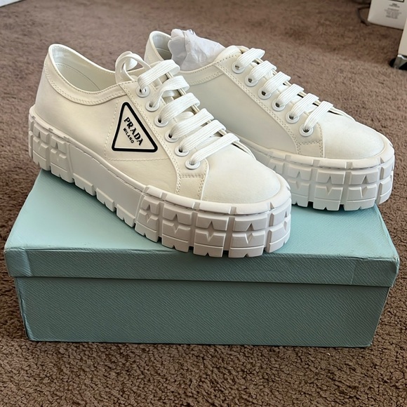 Prada platform sneakers - Picture 1 of 5